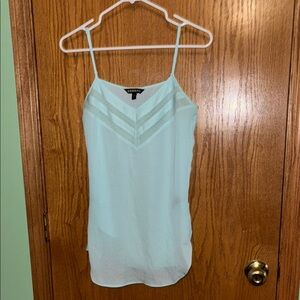 Express Light Blue Women's Top
